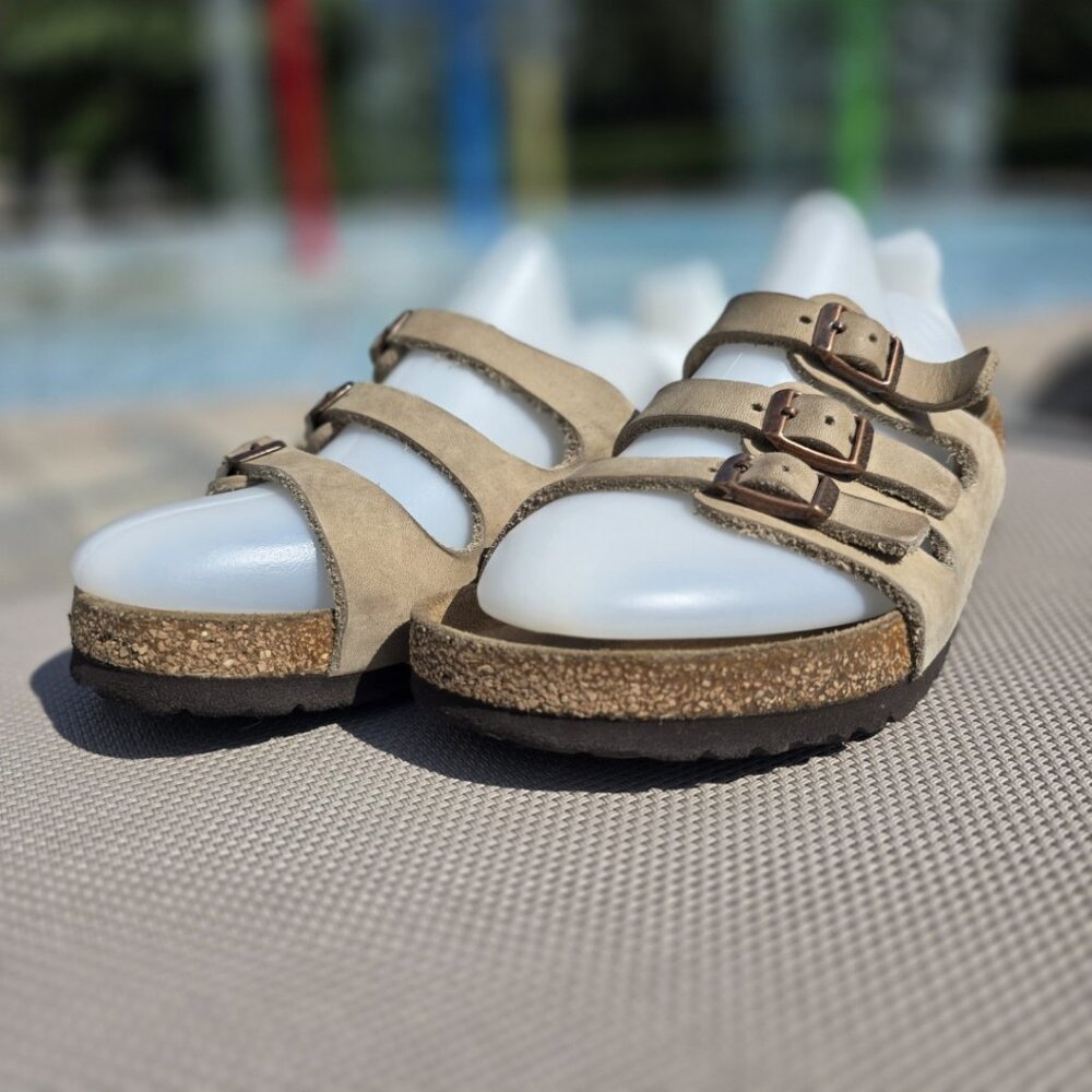 Birkenstock Florida - Sandcastle - Women's size 8